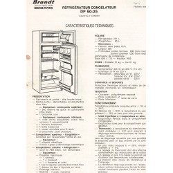 fiche technique DP 6025
