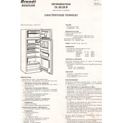 fiche technique DL 6026 B