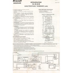 fiche technique DL 9232 B bis