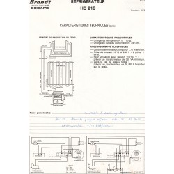 fiche technique HC 216
