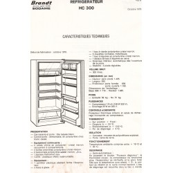 fiche technique HC  300