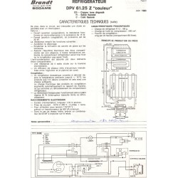 fiche technique DPV 6125 Z couleur