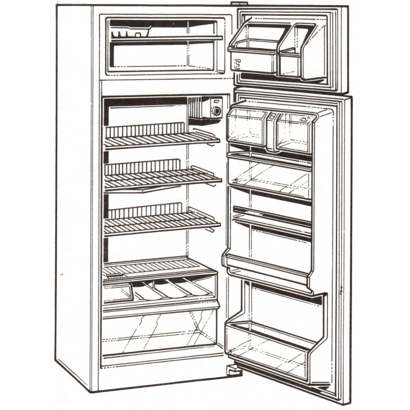 réfrigérateur DPV 6125 Brandt