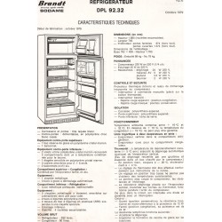 fiche technique dpl 9232