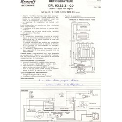 fiche technique dpl 9232 Z