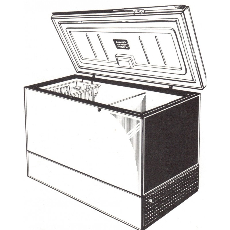Congélateur coffre CC 50 v vedette