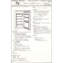 fiche technique FR 175 L frigeavia
