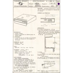 fiche technique T 60 H 30