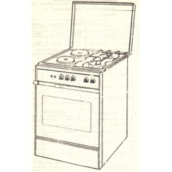cuisinière T 604 461 D Thomson