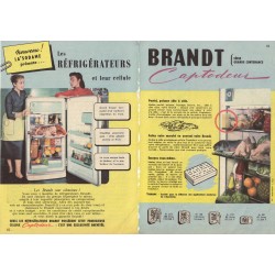 pub réfrigérateur Brandt 1956