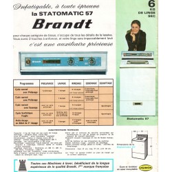 catalogue lave linge 1970