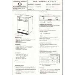 fiche technique matic 1294 x