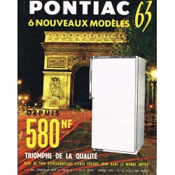 pub réfrigérateur Pontiac 1963