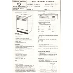 fiche technique matic 1492 x