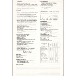 fiche technique matic 1492 x bis