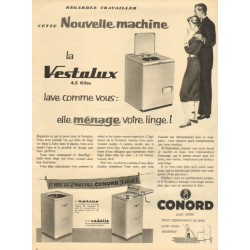 pub lave linge Conord 1958