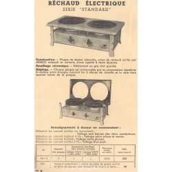 réchauds électriques 981 N Thermor