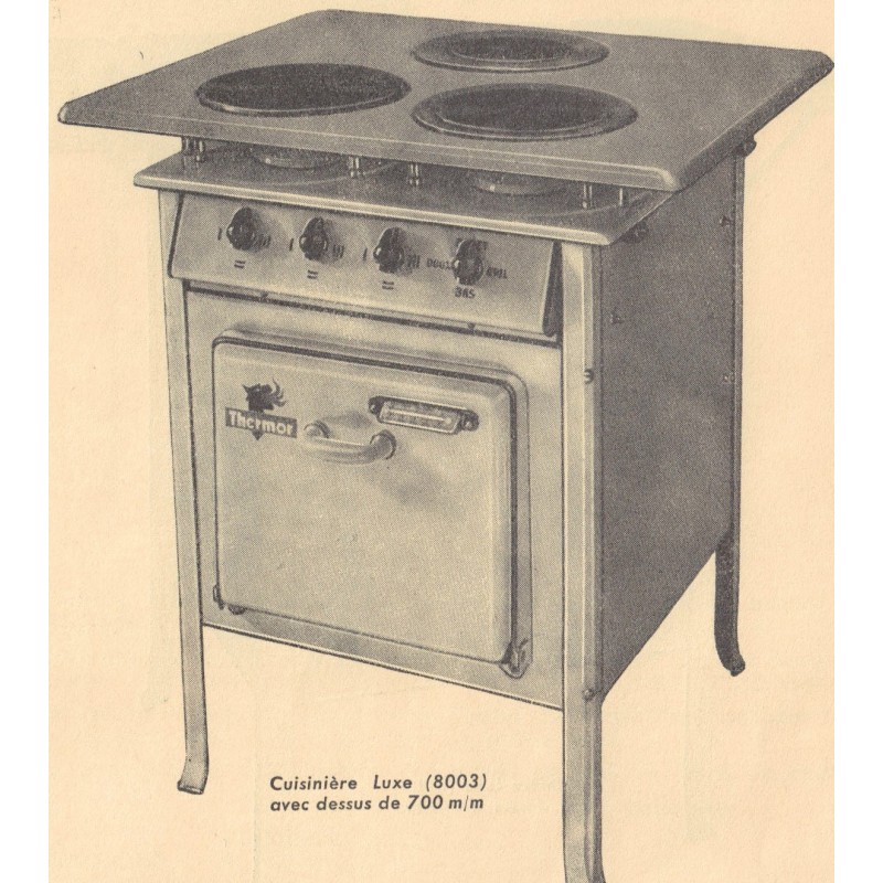 cuisinière 8003 Thermor 1936