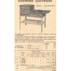cuisinière électrique Thermor 1936