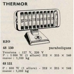 radiateur RIO Thermor 1961