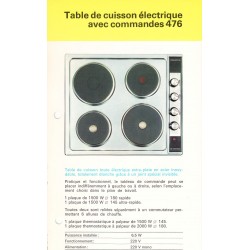 fiche 476 De Dietrich