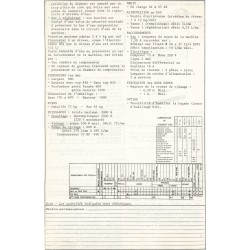 fiche technique sh 1022