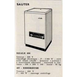 lave linge réale Sauter