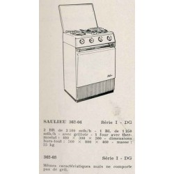 cuisinière saulieu Sauter
