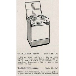 cuisinière talloire sauter