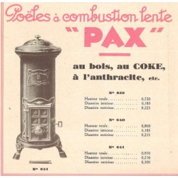 poêles pax