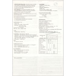 fiche technique sh 1032