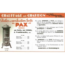 poêles  pax 1935