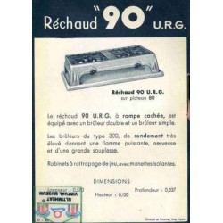 réchaud 90