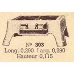 réchaud carré N° 303