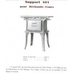 support réchaud 401