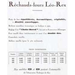 réchaud four léo-rex 1933