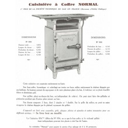 cuisinière 856  1931