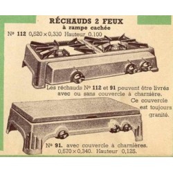 réchaud  112