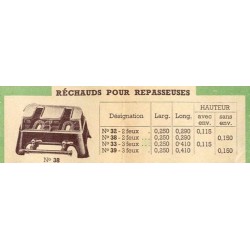 Réchaud Repasseuse 1938