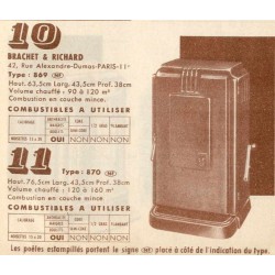 Poêles à charbon N°870