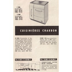 cuisinières charbon Tthomson