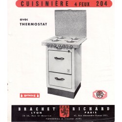 Cuisinière N°204 Brachet Richard