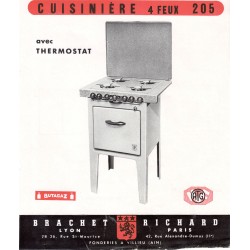 Cuisinière N°205 Brachet Richard