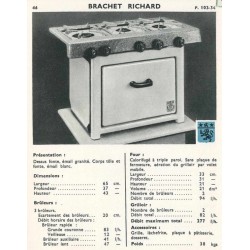 Réchaud four n° 46 Brachet Richard