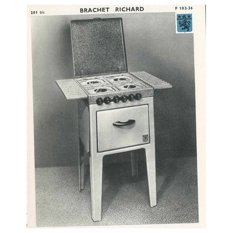 Cuisinière N°201 bis Brachet Richard