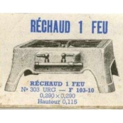 réchaud carré N°303