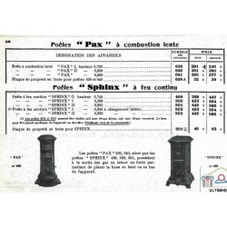 tarif 1935