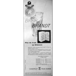 pub réfrigérateur Brandt