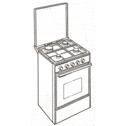 Cuisinière G 544 Vedette