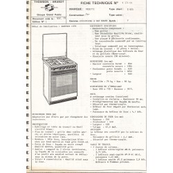 fiche technique G 625